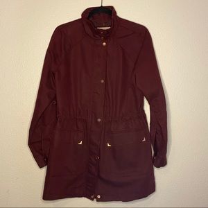 A New Day Burgundy Jacket with Rose Gold Hardware